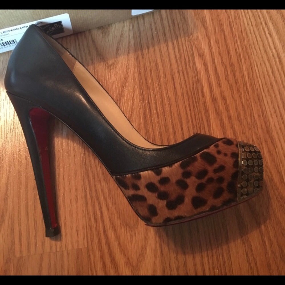 Christian Louboutin Maggie pony leopard chad/k - Picture 2 of 8